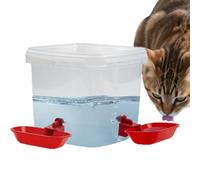 Automatic Pet Water Fountain, 3L Large Capacity Dog Waterer, Cat Water Dispenser for Indoor Home Dorm Apartment, Whisper Quiet Drinking Station for Living Room Bedroom Office