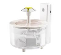 Automatic Pet Water Fountain - Wireless Cat Dispenser, Indoor Consumption Station | Large Capacity Silent Circulating Device, Sensor Powered Bowl