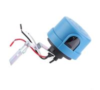 Automatic Photocell Switch Twist Lock Design 105-305V 10A Light Sensor IP65 Weatherproof for Street Highway Garden Lighting System Energy Saving Dusk to Dawn(1PCS)