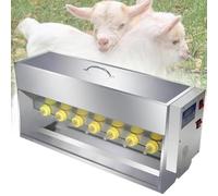 Automatic Pig Milk Feeding Machine | Piglet Milk Feeders for Multiple Piglets | Piglet Feeder with Sound | 10/14 Silicone Teat Piglet Feeding Station | For Lambs and Livestock (14 heads)