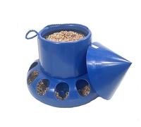 Automatic pigeon feeder丨Feeding trough丨Cultured food dispensers丨Feeding tools丨Birdcage accessories丨Wild bird feeder(11 holes)