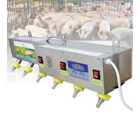Automatic Piglet Feeder, Sound Simulation, Stainless Steel, Fully Automatic Nursing Bottle, Suitable for Piglets and Lambs