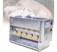 Automatic Piglet Feeder, Stainless Steel Lamb Nursing Machine 10 Heads | Temperature-Controlled Feeding Solution for Piglets, Sheep, and Lambs, Ensures Optimal Growth with Sound Simulation