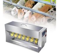 Automatic Piglet Feeder | Stainless Steel Piglet Lactation Unit 10/14 Teats | Milk Dispenser for Piglets | Piglet Feeder with Sound | For Lambs and Livestock (14 heads)