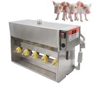 Automatic Piglet Feeding Machine, 15/20L Capacity Suckling Feeder with Sound & Double Switch, for Lambs, Calves, Farm Pasture