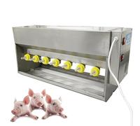 Automatic Piglet Milk Feeder, 10/14 Nipples Piglet Nursing Milking Machine with Smart Constant Temperature, Sound, Double Switch, Sound, Universal Suckling Machine for Ranch(14)
