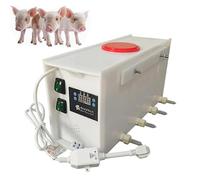 Automatic Piglet Milk Feeder with Universal Nipples, Double Switch, Sound Function, and Auto Constant Temperature for Efficient Lamb Feeding