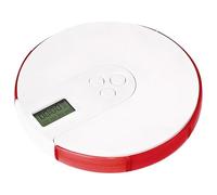 Automatic Pill Dispenser, 7 Day Pill Organizer with Large Digital Display & Alarm, Portable Travel Medicine Box for Vitamins & Medications Red