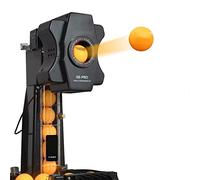 Automatic Ping Pong Ball Machine with Recycling Net, 9 Rotating Balls & Adjustable Frequency for Practice