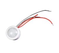 Automatic PIR Motion Sensor Light Switch, Adjustable Infrared Detector for Indoor Outdoor Hallway Stair Closet, AC110-240V DC12-24V