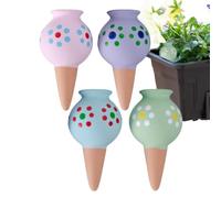 Automatic Plant Hydration Gloves - Plant Self Water Globe Waterer | 4 Pcs Automatic Water Supply Stakes Insert Spikes Decorative Garden Planter Potted Indoor Outdoor Use