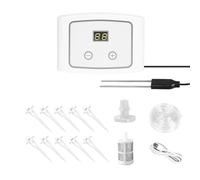 Automatic Plant Waterer | Adjustable Water Output Electric Humidity Tester - Indoor Houseplants Irrigation Kit | for Office Greenhouse Grow Tent Home Yard Apartment Balcony