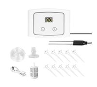 Automatic Plant Waterer - Automatic Watering System | Adjustable Water Output Electric Humidity Tester,indoor Houseplants Irrigation Kit for Office Patio Grow Tent Home Yard Apartment