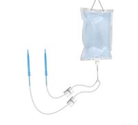 Automatic Plant Waterer Drip Irrigation Bag with Flow Control Valve | 3.5L Transparent PET Hanging Watering Device for Indoor Outdoor Garden Plants | Up to 30 Days