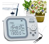 Automatic Plant Waterer Indoor,Self Watering System for 15 Potted Plants,Automatic Drip Irrigation Kit Programmable Water Timer,Smart Humidity Detection Watering