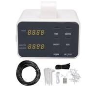 Automatic Plant Waterer IP65 Rain Proof Indoor Self Watering System Auto Drip Irrigation Kit for Potted Plants ABS Material 757g Weight Built in Li Battery 2000mAh