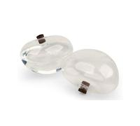Automatic Plant Waterer Water From A Stone Set of 2 Glass Stones - Kikkerland