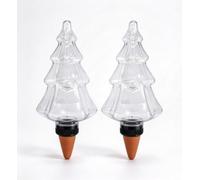 Automatic Plant Watering Device 500ml for clay Tip for Consistent Hydration | Holiday tree silhouette Slow seepage for up to 7 days Compatible with various indoor or outdoor pots