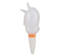 Automatic Plant Watering System Bird Shaped Self Watering Sprayer 60ml Water Drip Irrigation Device for Potted Plants Vacation Care Plastic Ceramic Green Blue Orange White (White)