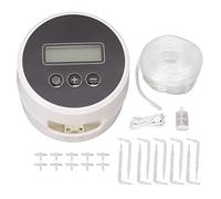 Automatic Plant Watering System, Black Potted Plant Waterer, 10m Hose for 15 Pots - Hands - Free Irrigation with Timer Control, Ideal for Indoor Outdoor Garden (10m 10 Pots)