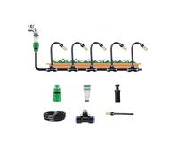 Automatic Plant Watering System with Adjustable Misting Nozzles | Automatic Plant Watering System with Adjustable Misting Nozzles for Effortless Garden & Greenhouse Irrigation