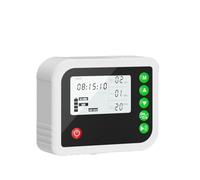 Automatic Plant Watering System with Adjustable Timer, Drip Irrigation Kit for Indoor and Outdoor Use, DIY Setup for Up to 15 Pots, White and Black