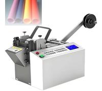 Automatic Plastic Hose Cutter 450W, Programmable Tube Cutting Machine for PVC, Silicone, Heat Shrink Sleeve, Cable