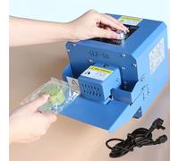 Automatic Plastic Sealing Machine 300w Continuous Band Sealer For Food Packaging - Stainless Steel, Pvc Bags Films, Foil Bag, Kraft Paper Bag