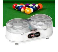 Automatic Pool Ball Cleaner with LCD Touch Screen - Polisher for Billiard Table Balls Cleaning Machine