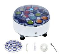 Automatic Pool Ball Polisher and Cleaner, 2 In 1 Cleaning Machine for 16 Billiards and Snooker Balls, 1 Button Start Free Up Your HandsWhite,One Size