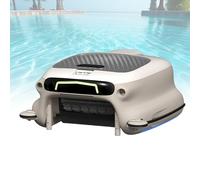 Automatic Pool Cleaning Robot, Cordless Skimmer for Large Outdoor Pools and Hot Tubs, Efficient Debris Removal