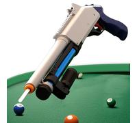 Automatic Pool Cue Launcher, Durable Metal Construction, Precision Ball Control, Adjustable Design, Ideal for Training and Competitive Billiards(white,85 * 21cm)