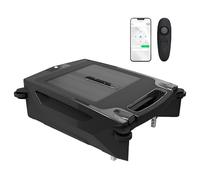 Automatic Pool Skimmer Cleaner - Robotic Solar Pool Robot with Twin Motors, Smart Obstacle Detection, Dual Charging Options for 24/7 Cleaning