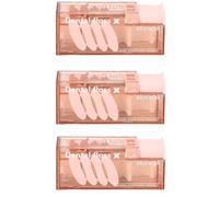 Automatic Pop-Up Refillable Floss Pick Holder with 10 Floss Picks, Travel Toothpick Organizer Case for Home, Hotel, Restaurant and Office(Pink)