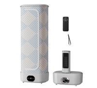 Automatic Portable Clothes Dryer, Foldable Vertical Steam Dryers, Portable Laundry Dryer with Remote, Large Capacity Clothes Drying Rack (Rose Metal)