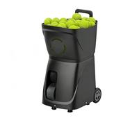 Automatic Portable Tennis Ball Launcher,Pt-Smart Pri Tennis Ball Machine,Tennis Ball Machine Advanced Smart Programming,Intelligent Dual-Mode Control,Accommodating 100+ Balls,for Tennis B(Color:Black)