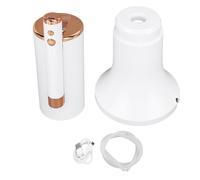 Automatic Portable Water Bottle Pump, Foldable Electric Drinking Water Pump with 1200mAh USB Rechargeable Battery, Timer Quantitative Dispenser for Home Office Travel