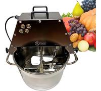 Automatic Pot Stirrer Mixer, 10L Commercial Food Mixer, Stainless Steel Stand Mixer, Hot Pot Seasoning Bottom Soup Sauce Stirrer, with Large Feed Opening,220V
