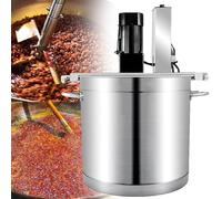 Automatic Pot Stirrer Mixer, Commercial Electric Food Mixer, Stainless Steel, Adjustable Speed for Hot Pot Seasoning and Soup Sauce, 20L Capacity