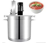 Automatic Pot Stirrer Mixer Machine with 4-Blade Scraper for Soup, Chili, Sauce, Beverage, Jam and Porridge, 40L