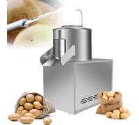 Automatic Potato Peeler Washer (240kg/400kg) - Friction Peeling, Electric Potato Peeler Machine, for Taro, Ginger, Sweet, Potatoes Peeling,400kg/H