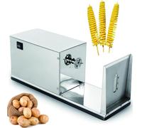 Automatic Potato Slicer - Electric Spiral Cutter for Homemade Chips and Vegetables with Forward/Reverse Switch, Fast and Easy for Home Use