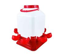 Automatic Poultry Feeder Waterer for Chickens Ducks Geese with Antispill Design Easy to Use Coops Feeding