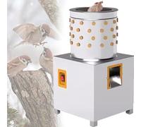 Automatic Poultry Plucker - Commercial Defeathering Machine for Chickens, Ducks, Turkeys, and Quail - Quick Feather Removal