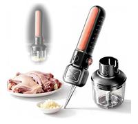 Automatic Poultry Plucking Tool, Electric Chicken Plucker Machine with Garlic Chopper Function, Removable Chuck for Home Farm Use