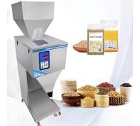 Automatic Powder Filling Machine, Particle Weighing Filler with Foot Pedal & Speed Control for Tea, Seeds, Grains, and Glitter, Weighs 10g to 999g