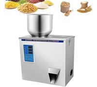 Automatic Powder Filling Machine with Stainless Steel Hopper, Intelligent Control Panel, Adjustable Speed for Efficient Grains, Rice, Pellets, and Powders Dispensing