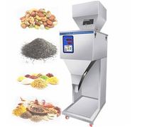 Automatic Powder Granule Filling Machine, Quantitative Particle Packaging Machine with Foot Pedal for Precise Weighing and Filling of Grain, Flour, Tea, Beans 10g-1500g