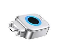 Automatic Power Disconnect Adapter with Full-Battery, White | USB-C-Shaped Male Connector and Outer Housing, Plug-and-Play Setup, Automatic Power Disconnection At Full Battery