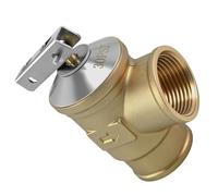 Automatic Pressure Relief Valves Heavy Type Brasses with 3 / 4In Female Threads for Hot Water Boiler Heavy Type Brasses Pressures Relief
